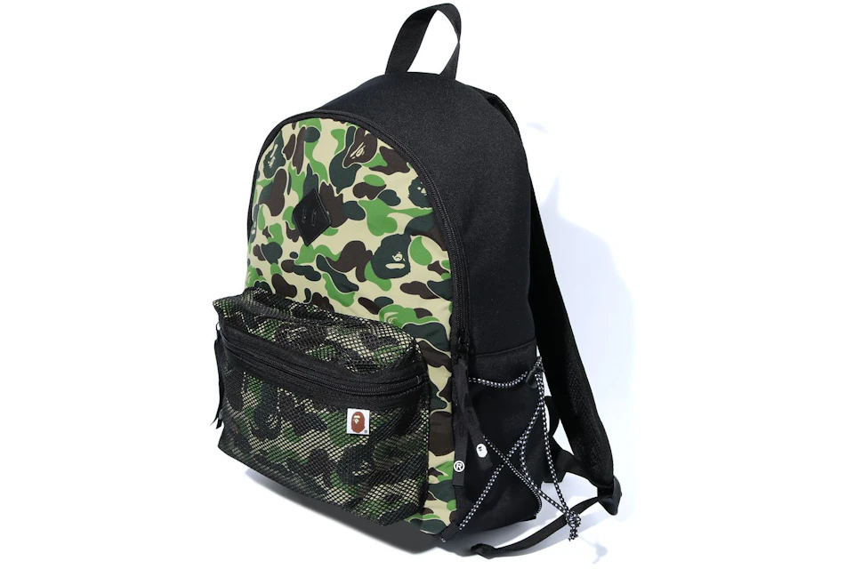 BAPE ABC Camo Bungee Cord Day Pack Green