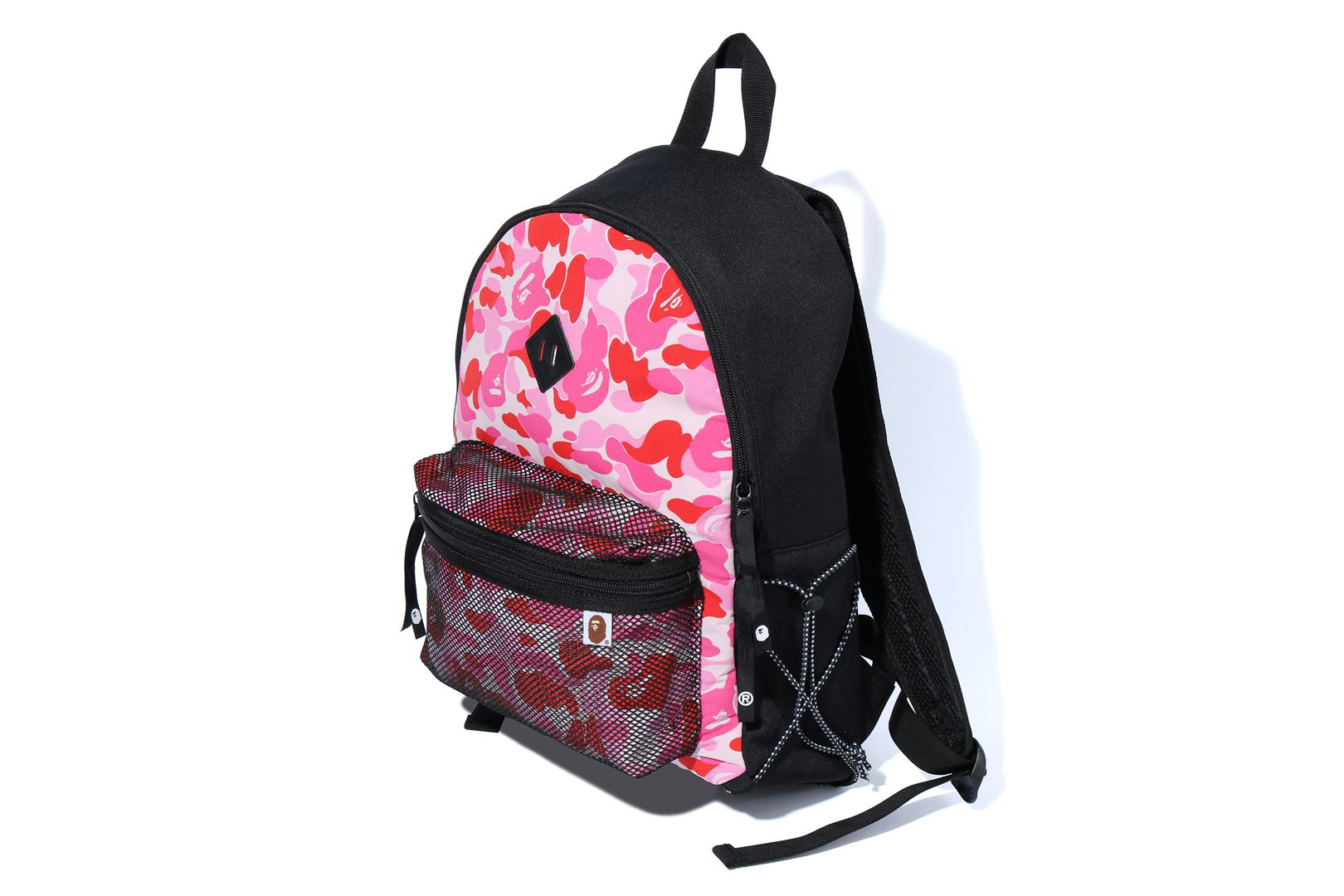 BAPE ABC Camo Bungee Cord Day Pack Pink - SS20 - US