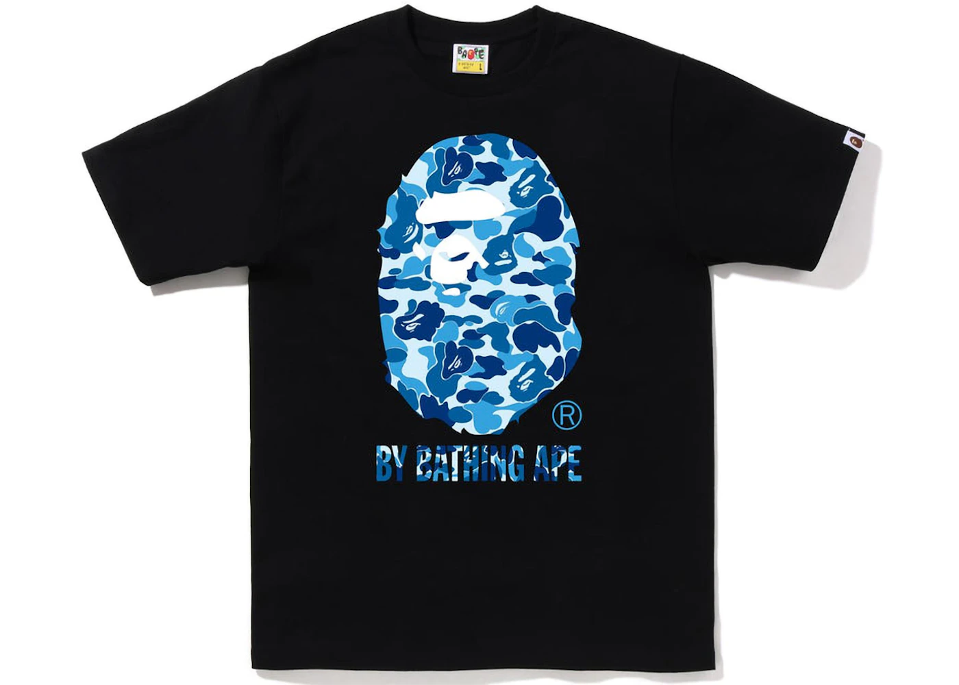 BAPE ABC Camo By Bathing Ape Tee Black/Blue Men's US