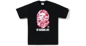 Maglietta BAPE ABC Camo By Bathing Ape nero/rosa