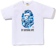 BAPE ABC Camo By Bathing Ape Tee White/Blue
