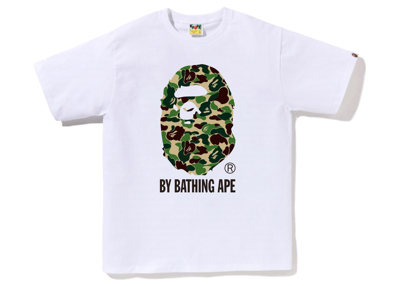 【即完売】A BATHING APE Tシャツ ABC CAMO袖丈23cm
