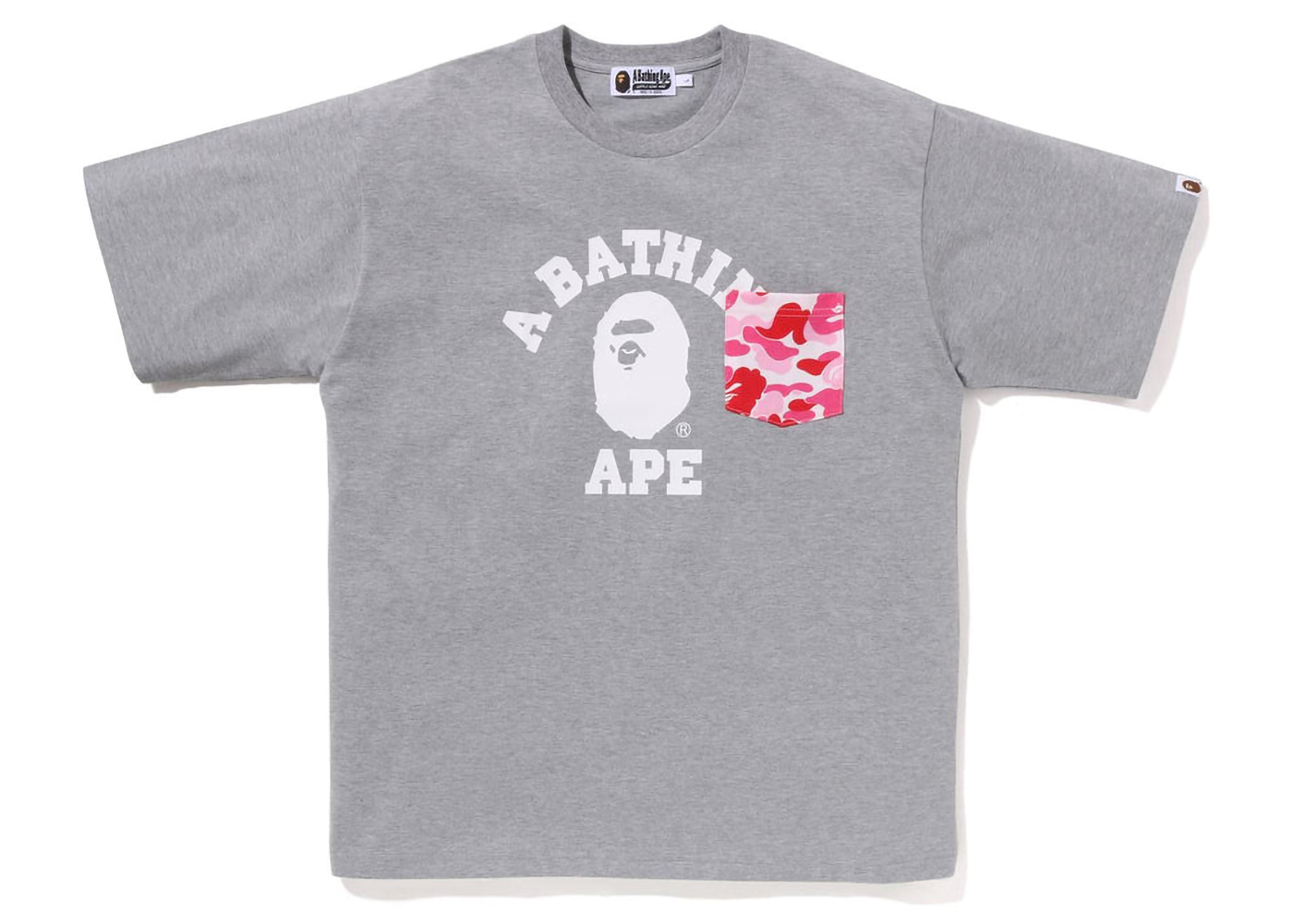 ABC CAMO COLLEGE POCKET RELAXED TEE M-