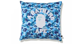 BAPE ABC Camo College Square Cushion Blue