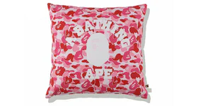 BAPE ABC Camo College Square Cushion Pink