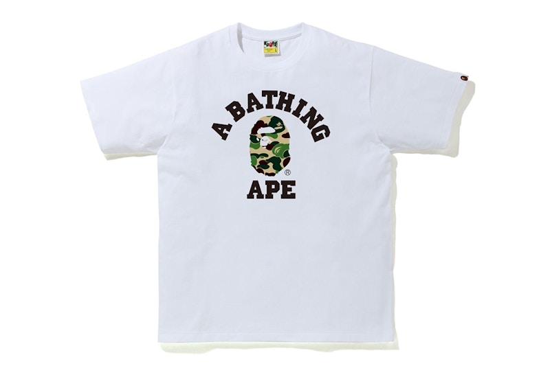 BAPE ABC Camo Crazy College ATS Tee Black Men's - FW23 - US