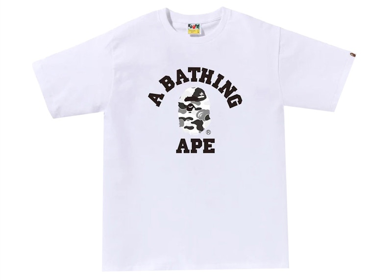 BAPE ABC Camo Crazy College ATS Tee Black Men's - FW23 - US