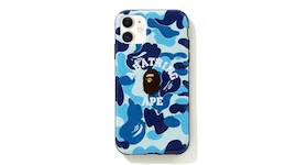BAPE ABC Camo College iPhone 11 Case Blue