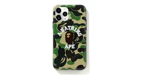 BAPE ABC Camo College iPhone 11 Pro Case Green
