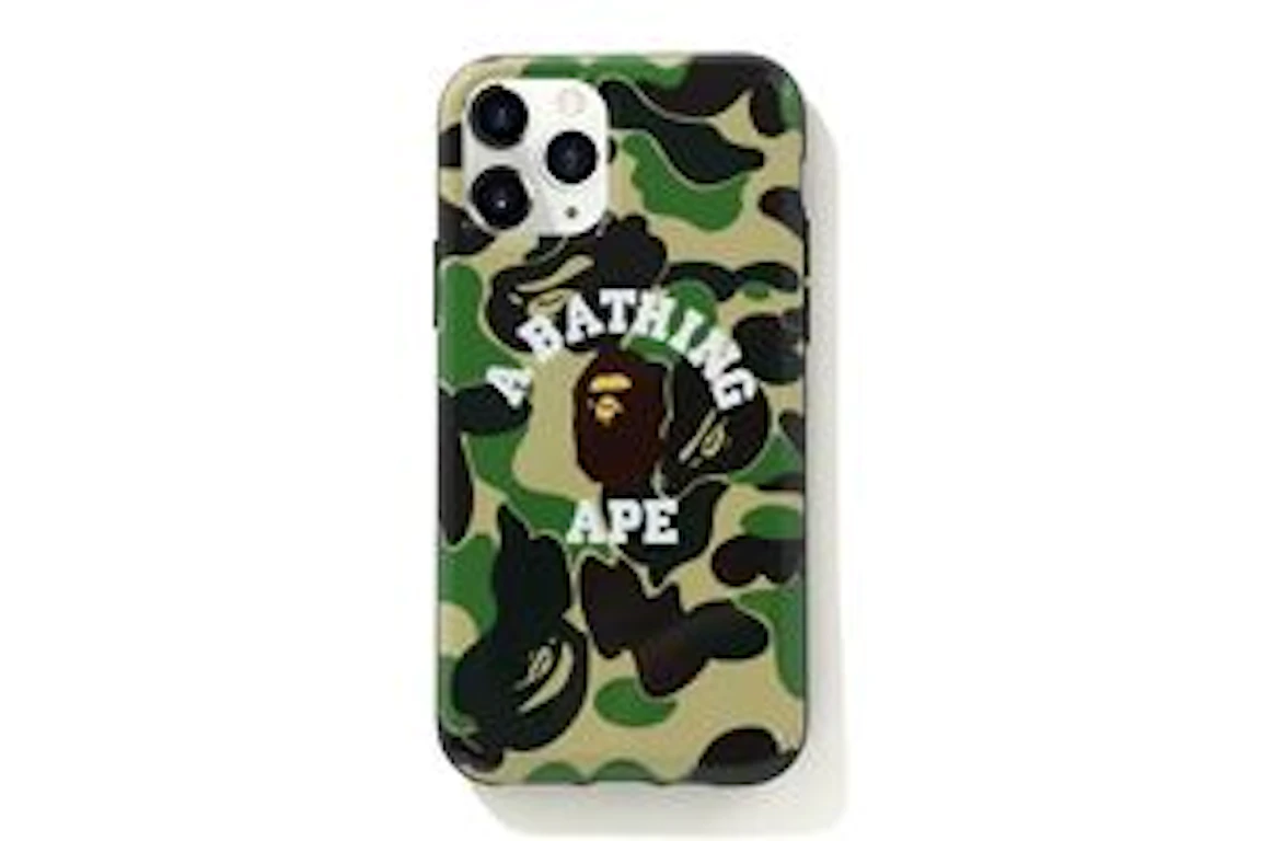 BAPE ABC Camo College iPhone 11 Pro Case Green