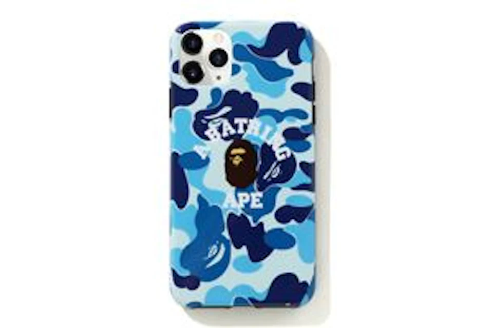 BAPE ABC Camo College iPhone 11 Pro Max Case Blue