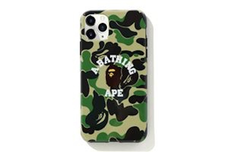 BAPE ABC Camo College iPhone 11 Pro Max Case Green - FW19 - US