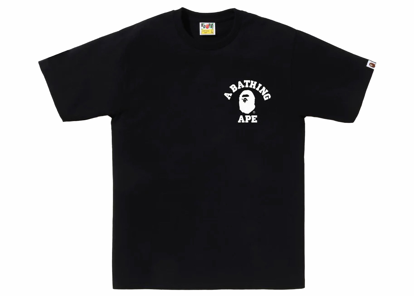 BAPE ABC Camo Crazy College ATS Tee Black メンズ - FW23 - JP