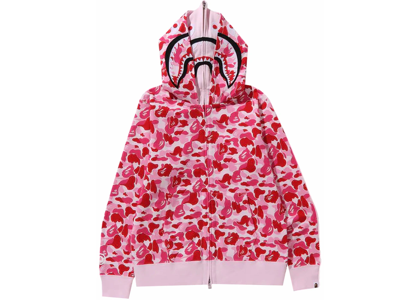 BAPE Sweat à capuche ABC Camouflage Double Shark Full Zip (AH23