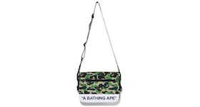 BAPE ABC Camo Double Strap Bag Green