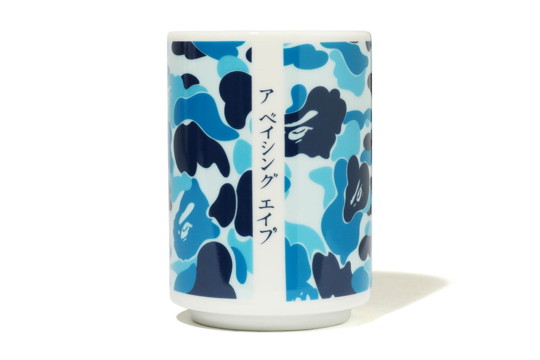 BAPE ABC Camo Japanese Tea Cup Blue