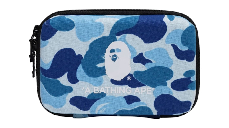 BAPE ABC Camo Mobile Storage Pouch Blue