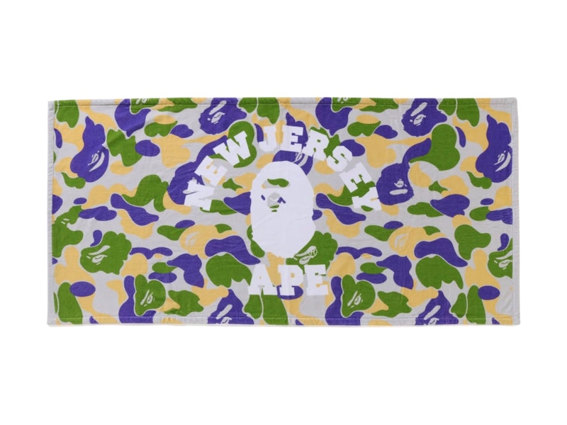 小物 A BATHING APE ABC CAMO HAND TOWEL PINK ABC CAMO SPORT TOWEL | bape.com