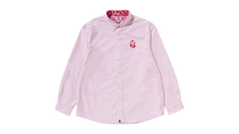 BAPE ABC Camo One Point Shirt Pink