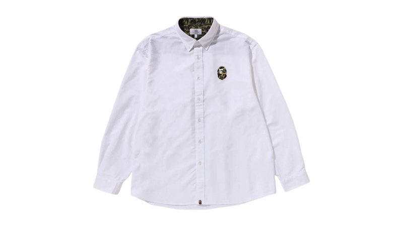 BAPE ABC Camo One Point Shirt White