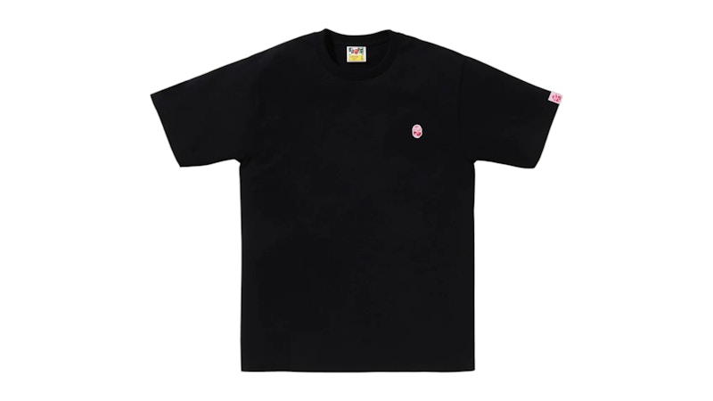 T-shirt BAPE ABC Camo One Point Nero/Rosa