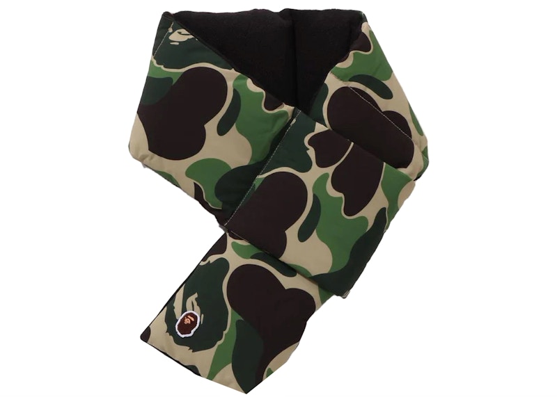 Pre-owned Abc Camo Pocket Fleece Scarf Green