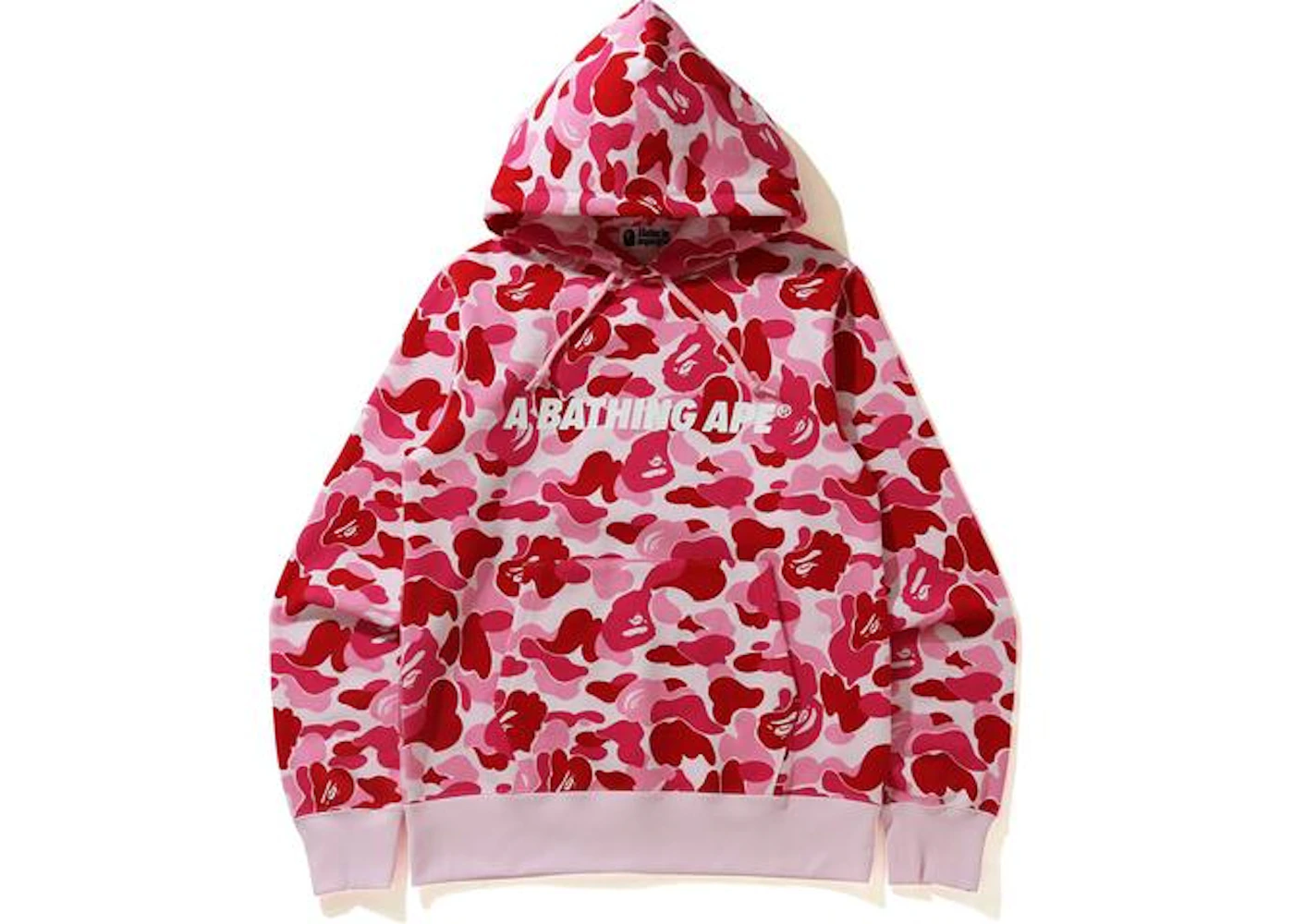 BAPE ABC Camo Pullover Hoodie Pink Men's - SS21 - US