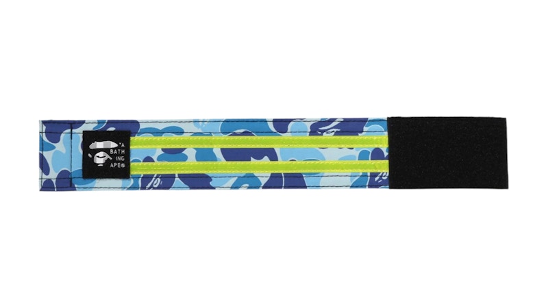BAPE ABC Camo Reflective Ankle Band Blue