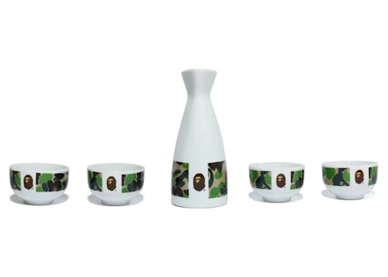 BAPE ABC Camo Sake Set Green - SS21 - US