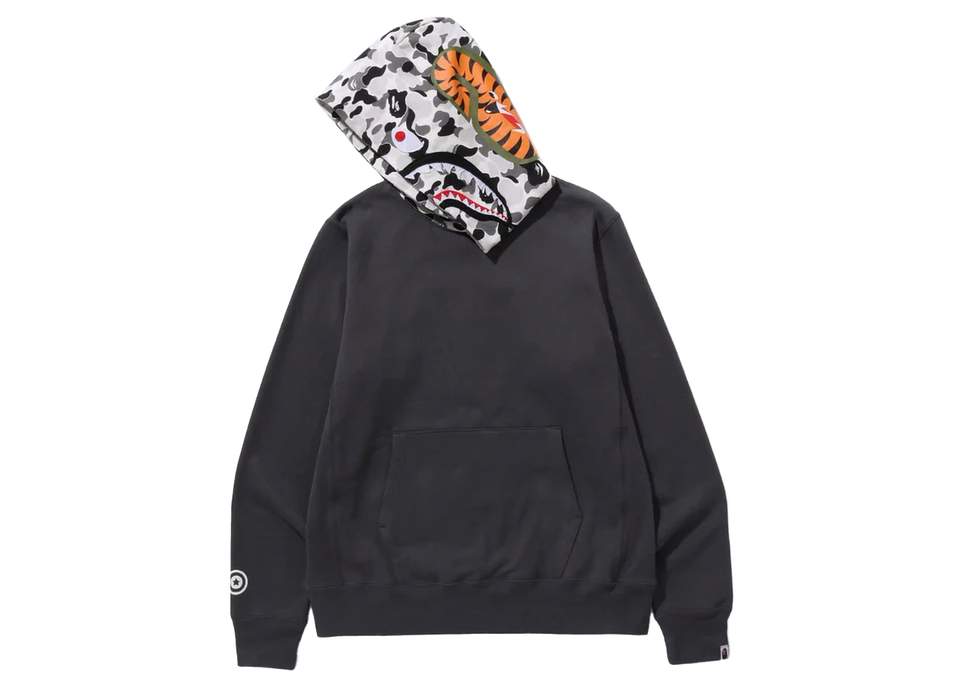 BAPE ABC Camo Shark Pullover Hoodie Charcoal メンズ - FW23 - JP