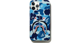 BAPE ABC Camo Shark iPhone 12/12 Pro Case Blue