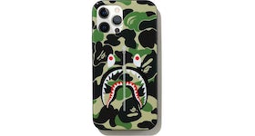 BAPE ABC Camo Shark iPhone 12/12 Pro Case Green