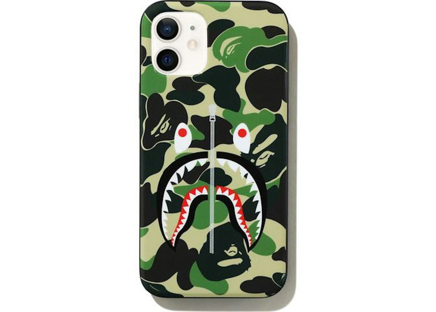 Bape Abc Camo Shark Iphone 12 Mini Case Green Ss21 Bape Abc Camo Shark Iphone 12 Mini Case Green Ss21