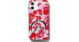 BAPE ABC Camo Shark iPhone 12 Mini Case Pink
