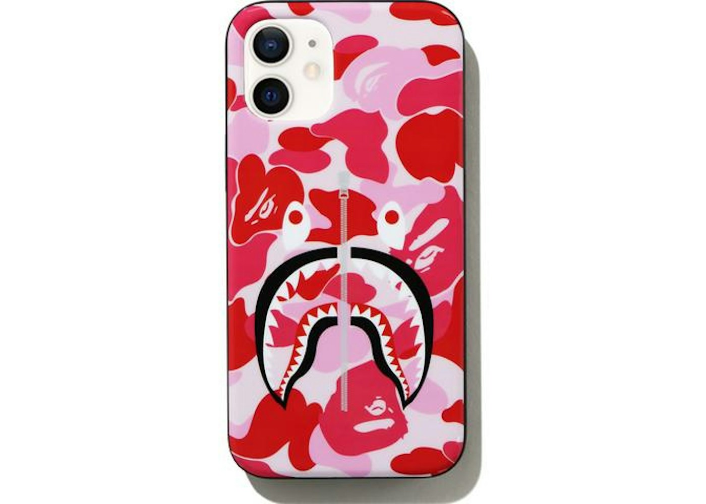 Bape Abc Camo Shark Iphone 12 Mini Case Pink Ss21 Bape Abc Camo Shark Iphone 12 Mini Case Pink Ss21