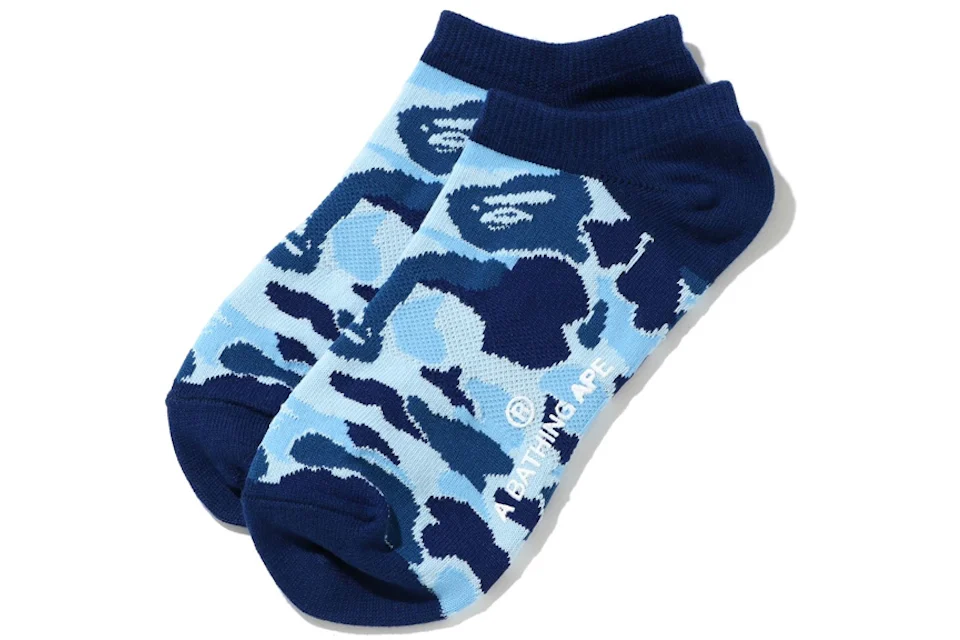 BAPE ABC Camo Short Socks (SS20) Blue