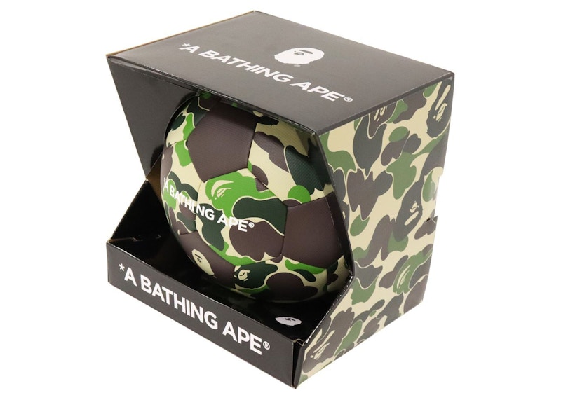 BAPE ABC Camo Soccer Ball Green - SS21 - US