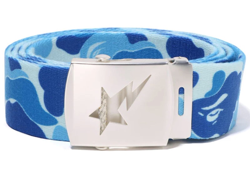 BAPE ABC Camo Sta GI Belt Blue