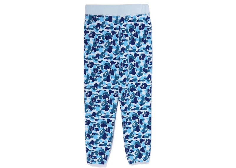 BAPE ABC Camo Sweatpants Blue