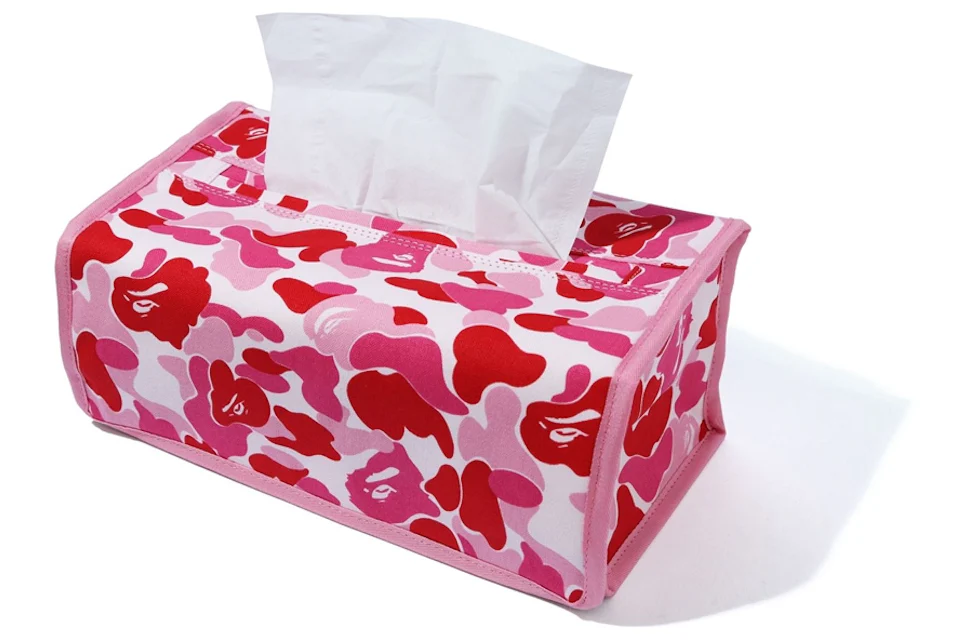 BAPE ABC Camo Tissue Cover Pink