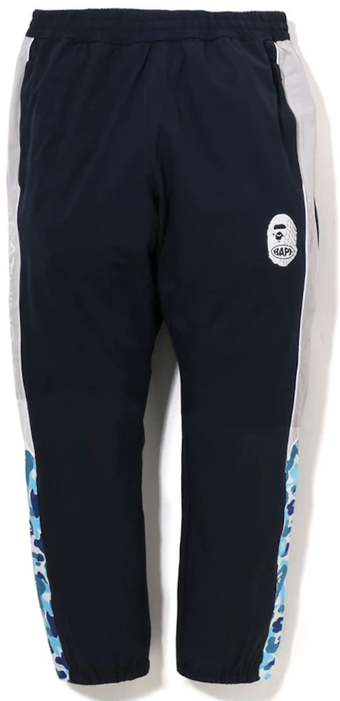 BAPE ABC Camo Track Pants Navy Blue Men's - FW22 - US