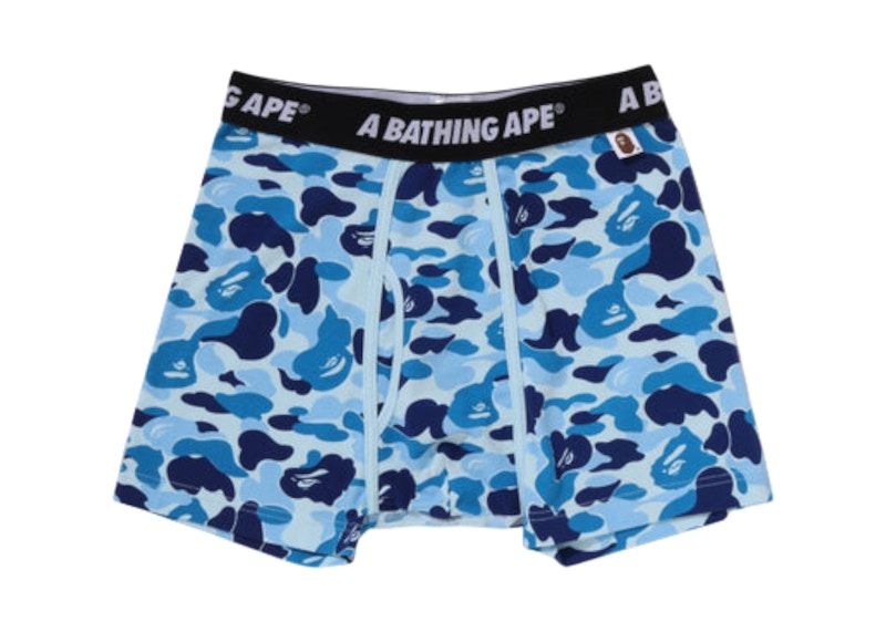 BAPE ABC Camo Trunks Underwear Blue メンズ - FW25 - JP