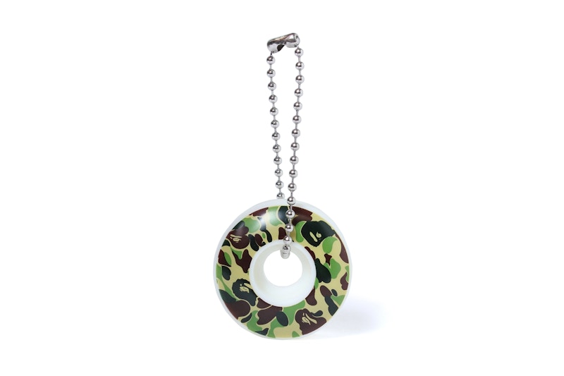 BAPE ABC Camo Wheel Keychain Green