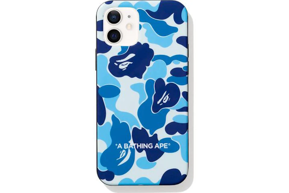 BAPE ABC Camo iPhone 12 Case Blue
