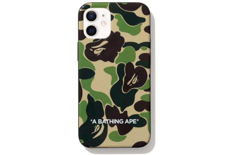 BAPE ABC Camo iPhone 12 Mini Case Green
