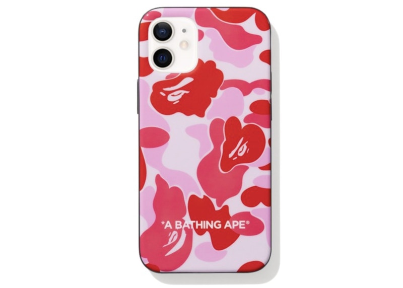 BAPE ABC Camo iPhone 12 Mini Case Pink - JP