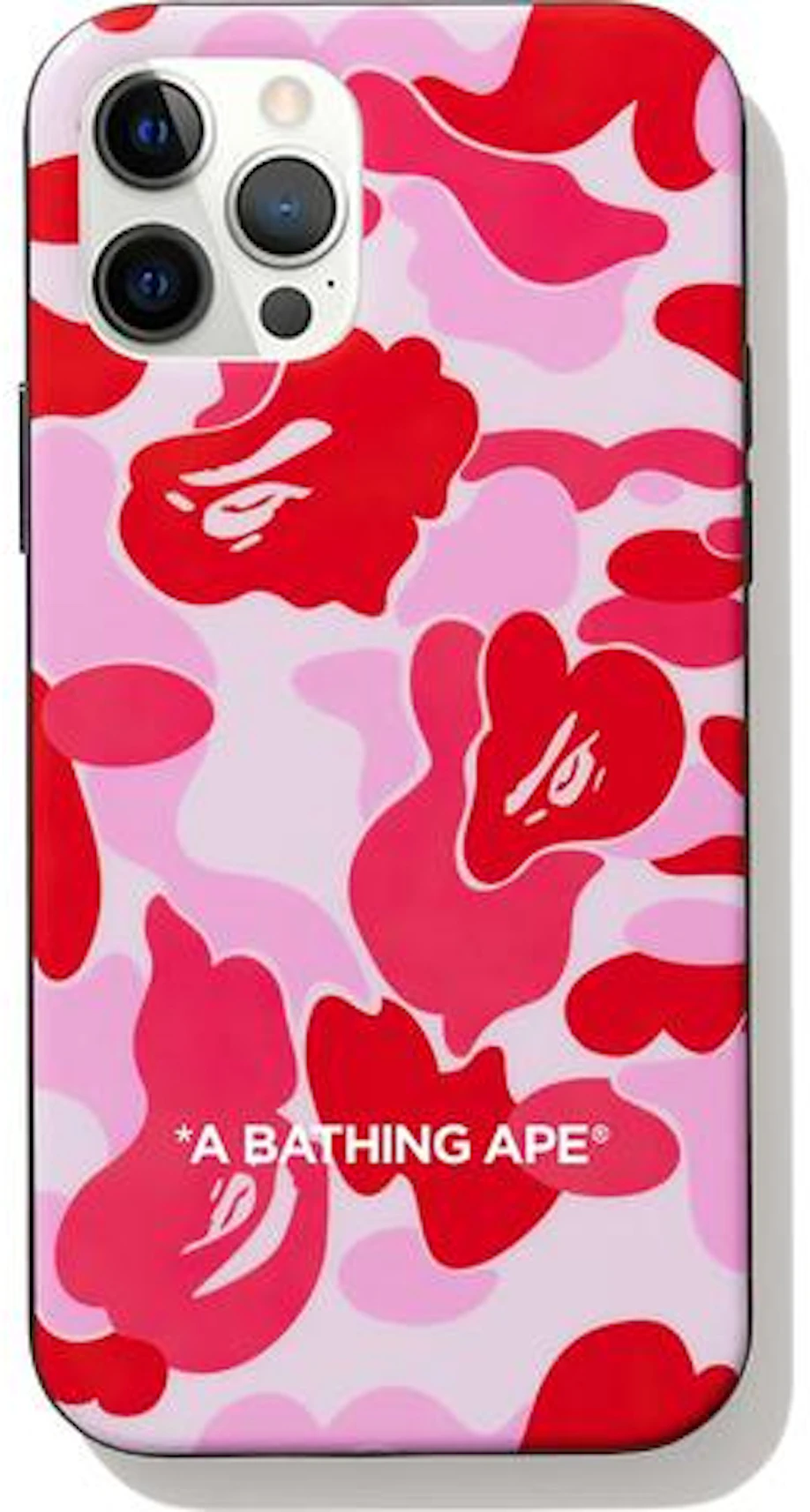 BAPE ABC Camo iPhone 12 Pro Case Pink - FW20 - US