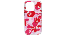 BAPE ABC Camo iPhone 14 Pro Case Pink