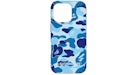 BAPE ABC Camo iPhone 16 Pro Case Blue