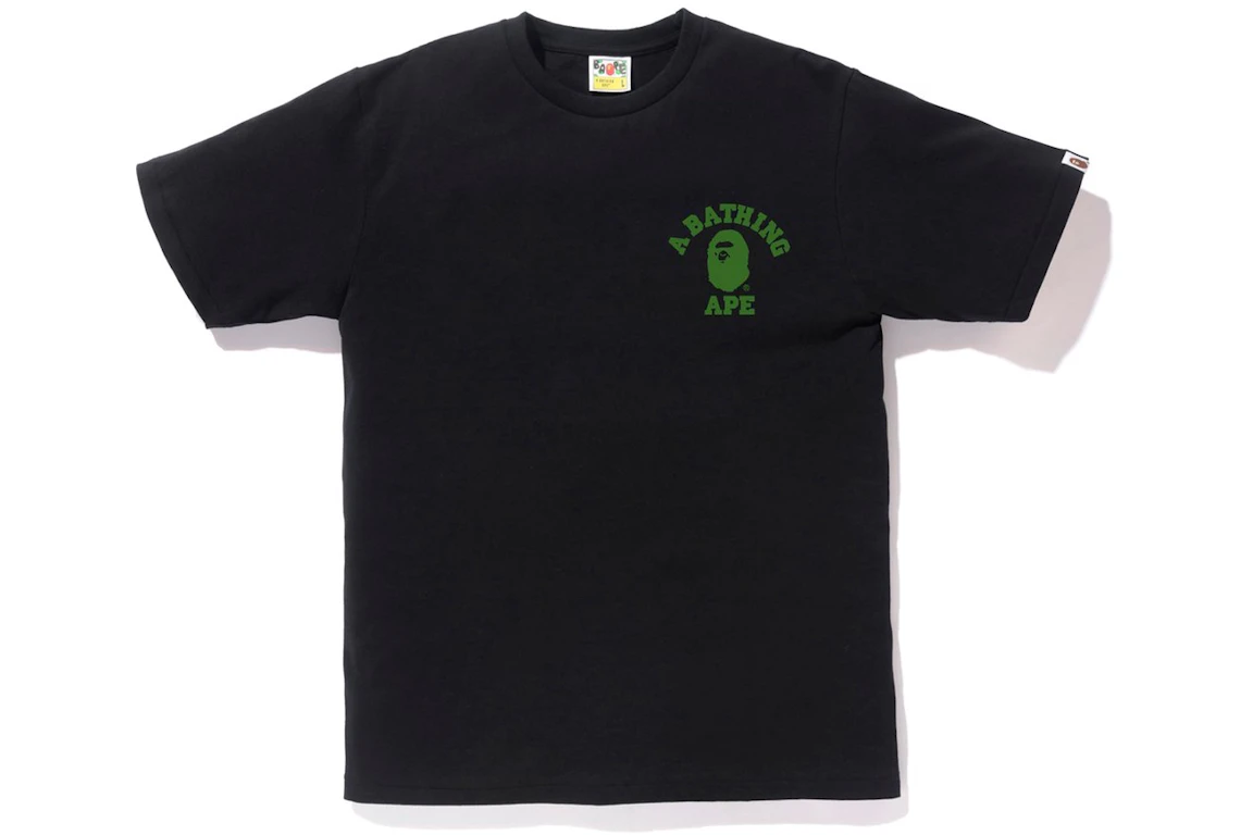 BAPE ABC College ATS Tee Black/Green
